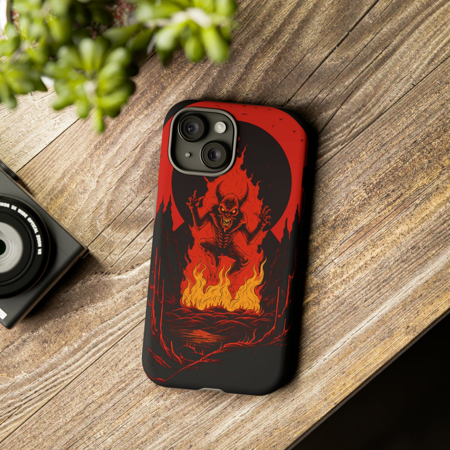 Little Red Devil iPhone Case