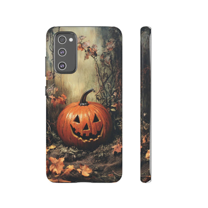 Vintage Style Halloween Jack-o'-Lantern Phone Cover