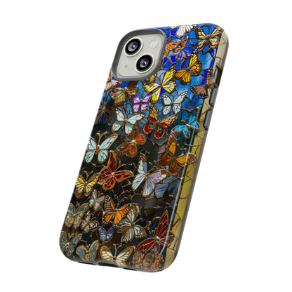 Butterfly Flower Garden Painting Phone Case