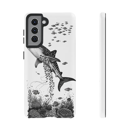 Whale Shark, Turtle, Manta Ray Phone Case