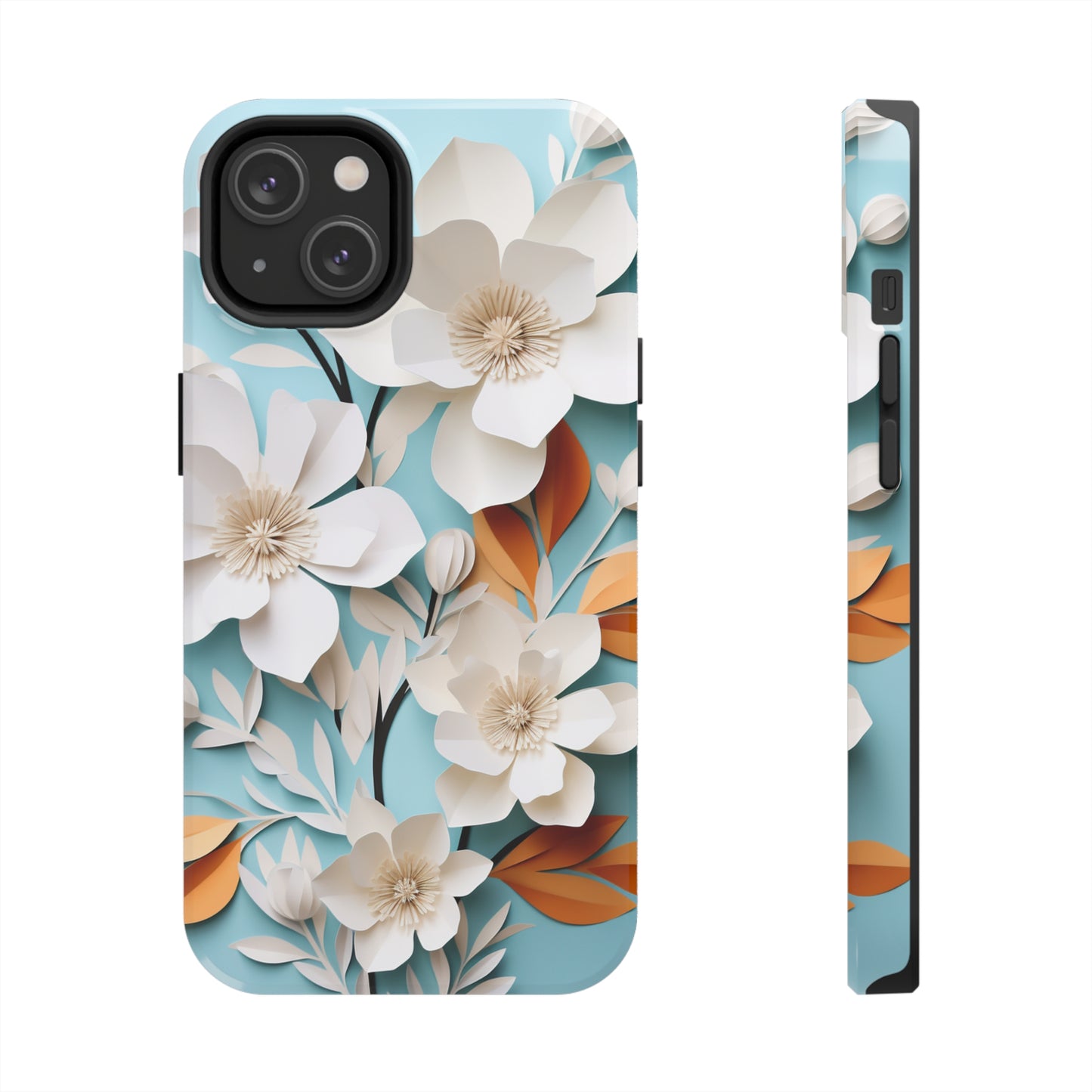 Paper Floral iPhone Case | Delicate Elegance and Nature-Inspired Beauty