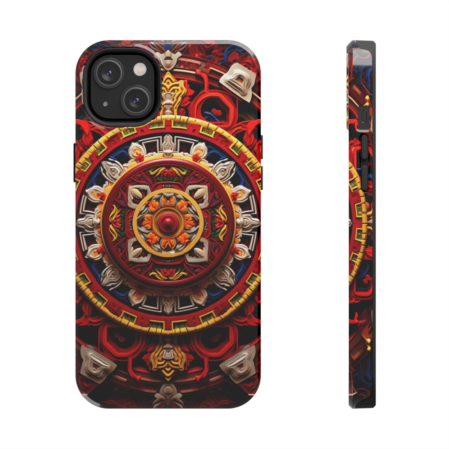 Mystical Visions: Psychedelic Tibet Mandala | Buddhist iPhone Case