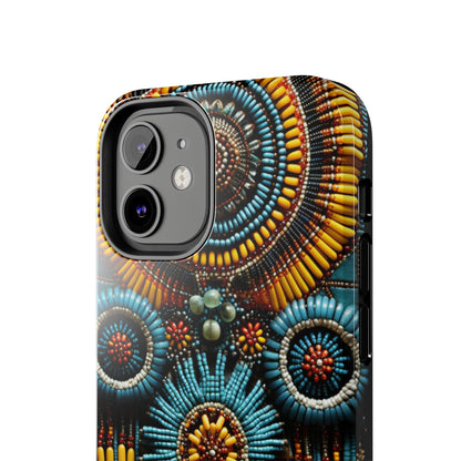 Native American Beadwork iPhone Case | Crafted Elegance with Cultural Heritage