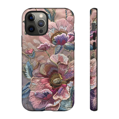 Coquette Embroidery Aesthetic Floral iPhone 14 Case