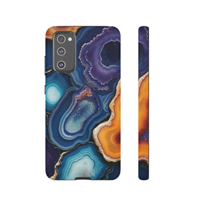 Agate Slice Geode Elegance: Natural Beauty Phone Case