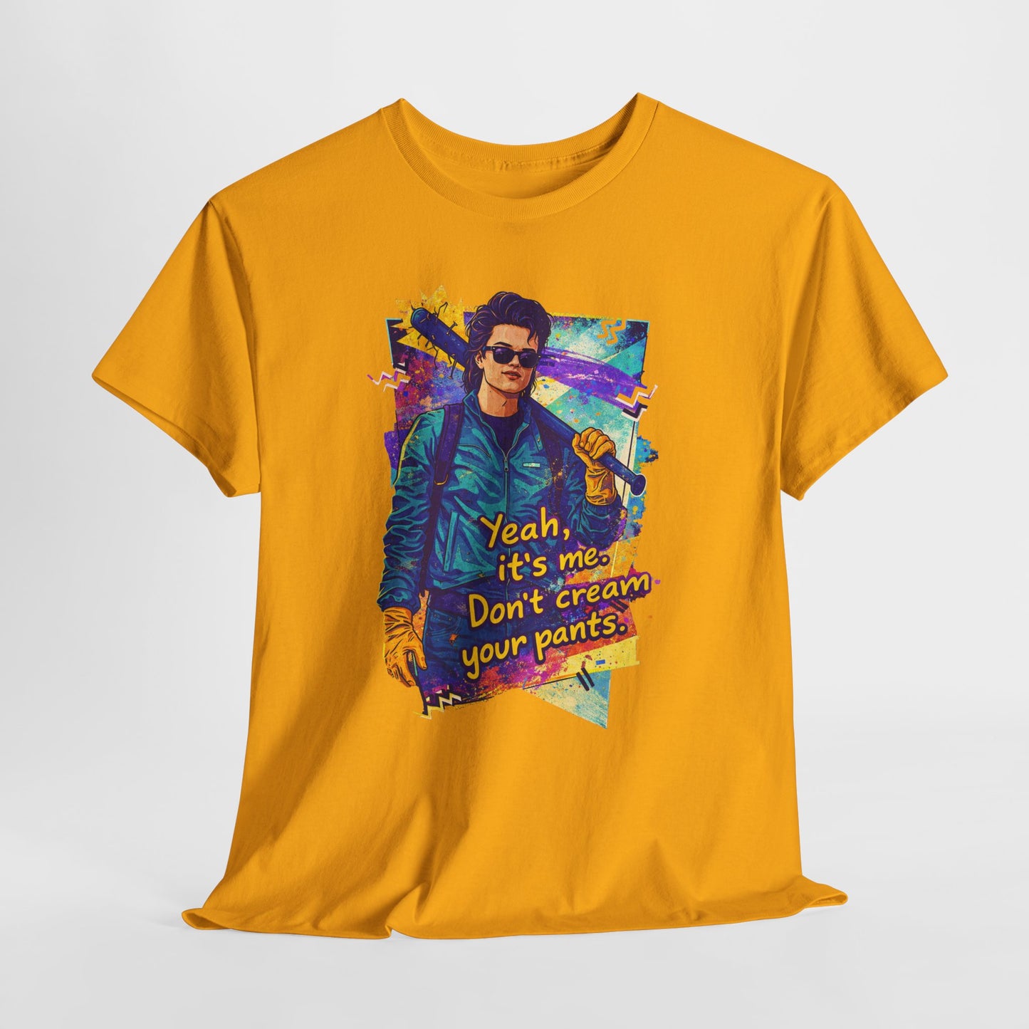 Retro 80s Nerd Humor T Shirt Vintage TV Style It's Me Dont Cream Your Pants