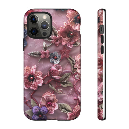 Coquette Aesthetic Floral Art Phone Case