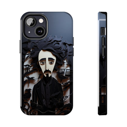 Edgar Allan Poe Gothic Halloween iPhone Case | Embrace the Dark Gothic Charm