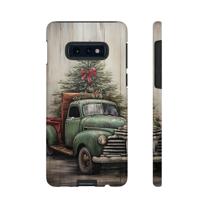 Christmas Pickup Truck Phone Case for iPhone