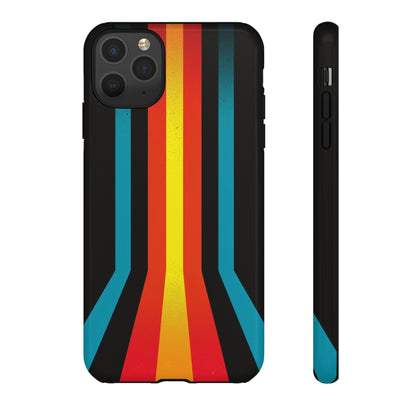 Retro Lines 1980s Flashback Phone Case