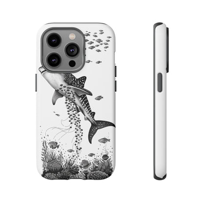 Whale Shark, Turtle, Manta Ray Phone Case