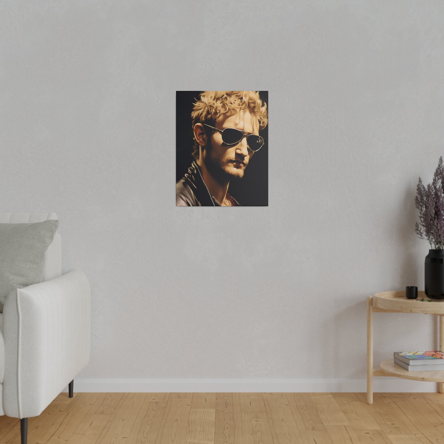 Layne Staley of Alice in Chains Pop Art | Stretched Canvas Print