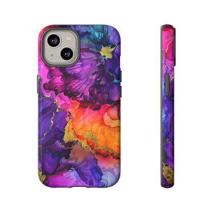 Floral Color Explosion iPhone 12 Case