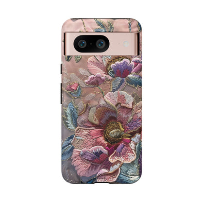 Coquette Embroidery Aesthetic Floral iPhone 14 Case