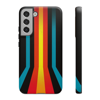 Retro Lines 1980s Flashback Phone Case