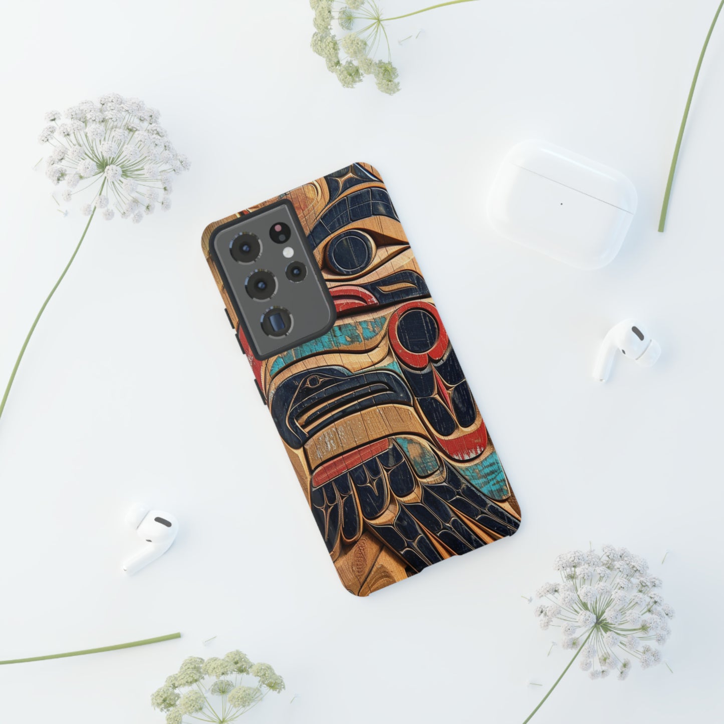 Native American Northwest Tribal Totem Phone Case