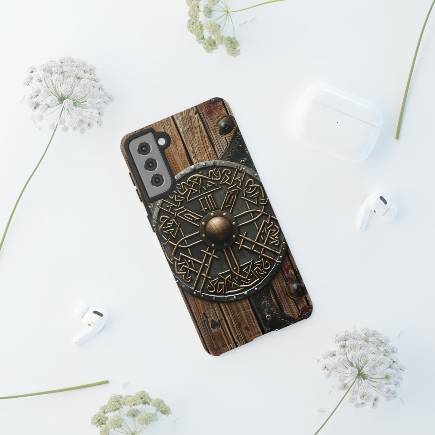 Viking Battle Shield Phone Case