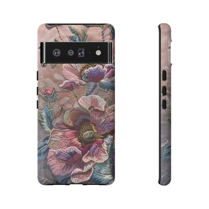 Coquette Embroidery Aesthetic Floral iPhone 14 Case