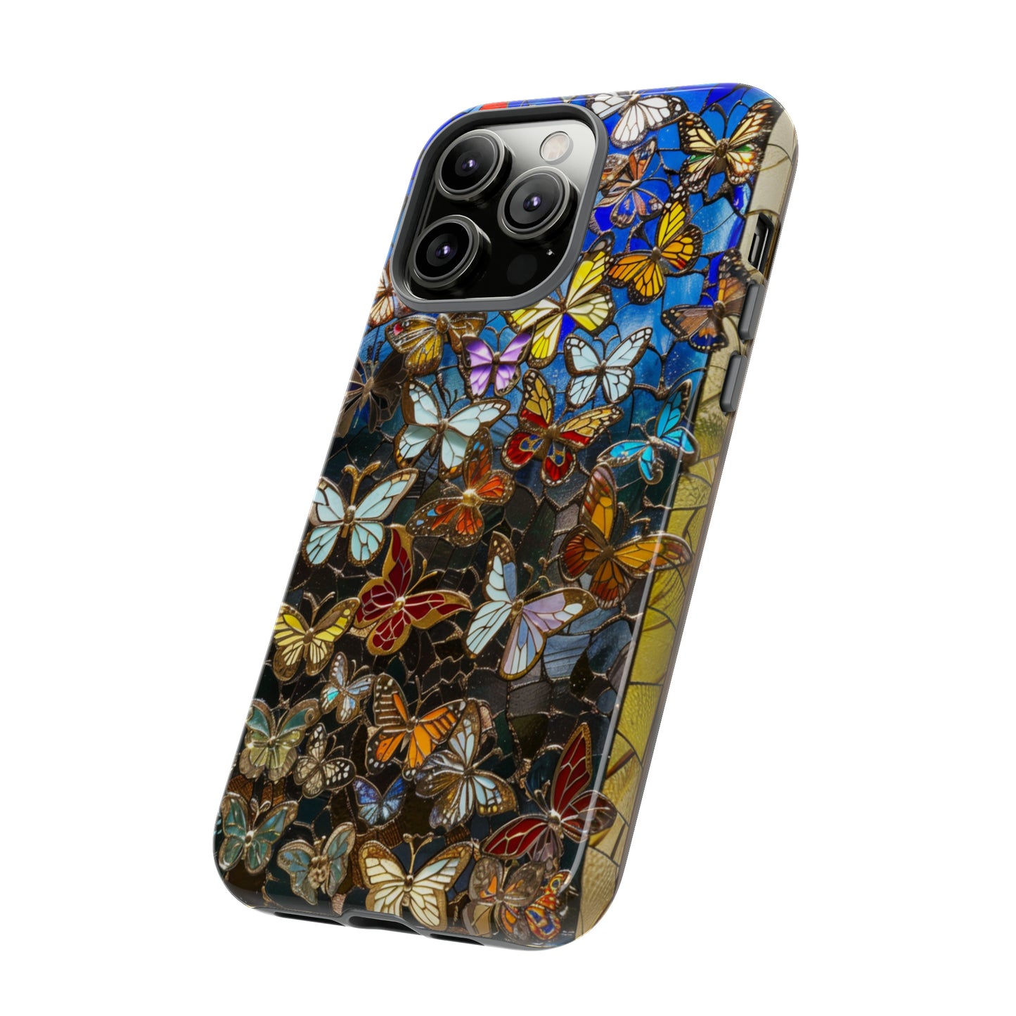 Butterfly Flower Garden Painting Phone Case