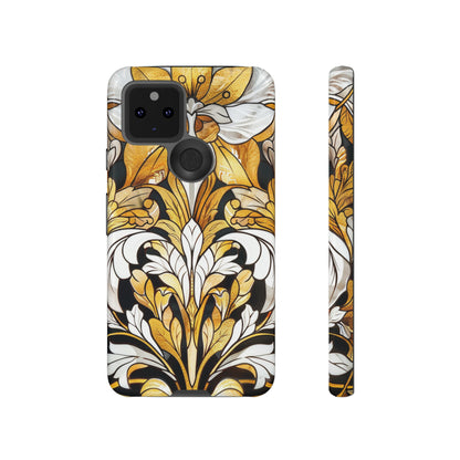 Art Deco Stained Glass floral Phone Case