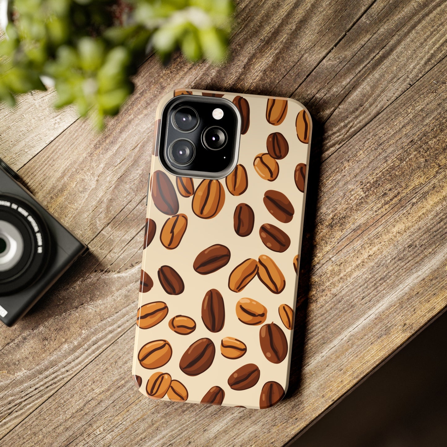 Awaken the Senses: Fresh Coffee Bean Design | Aromatic iPhone Case