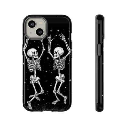 Halloween Dancing Skeletons iPhone Case