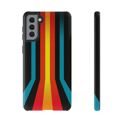 Retro Lines 1980s Flashback Phone Case