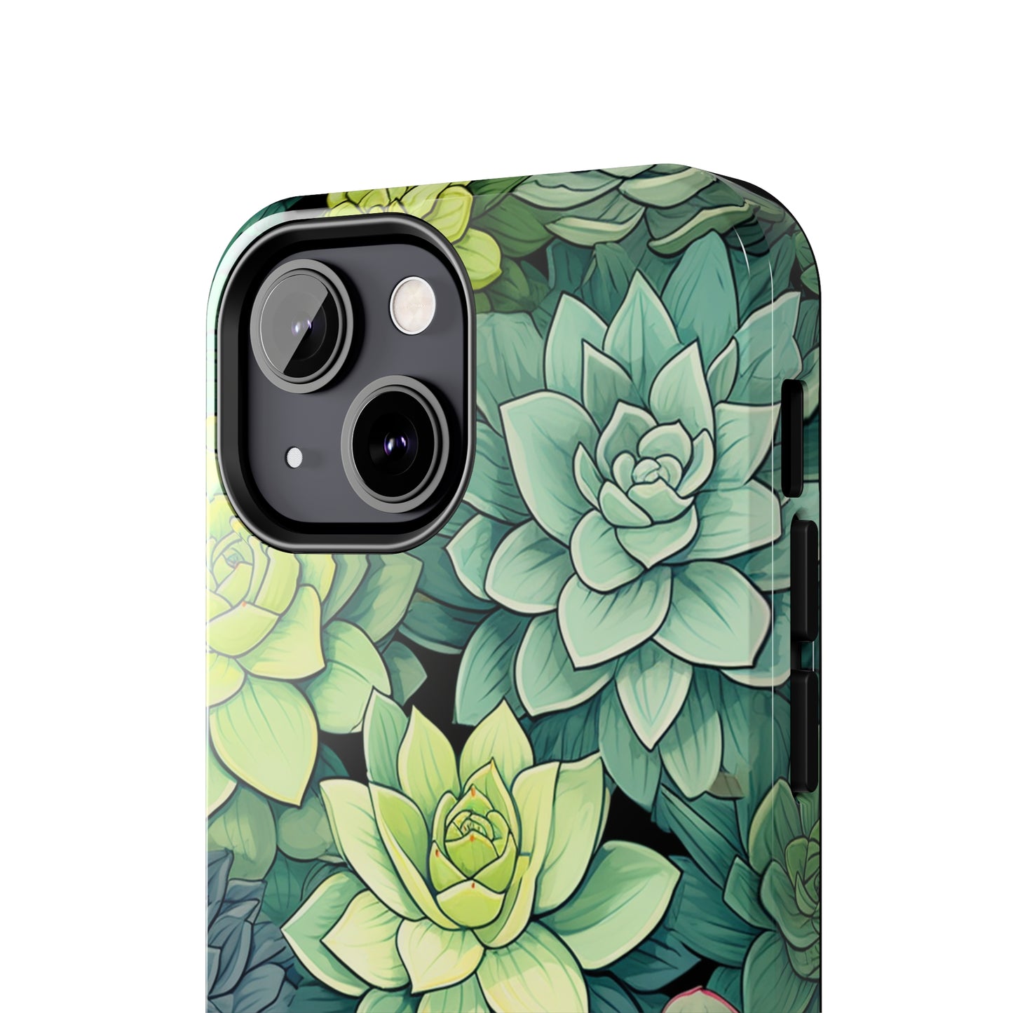 Succulent Desert Cactus Floral iPhone Case | Embrace the Beauty of Arid Elegance