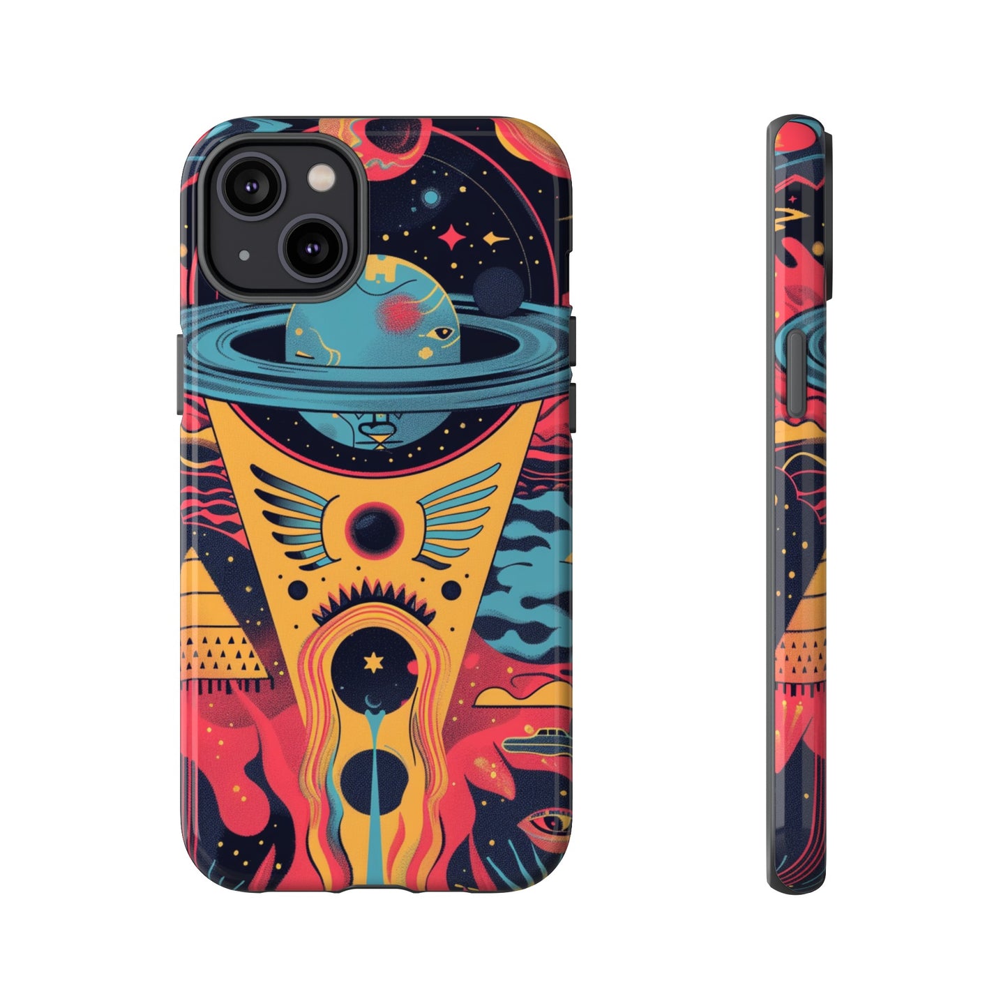 Cosmic Journey Space and Time Phone Case