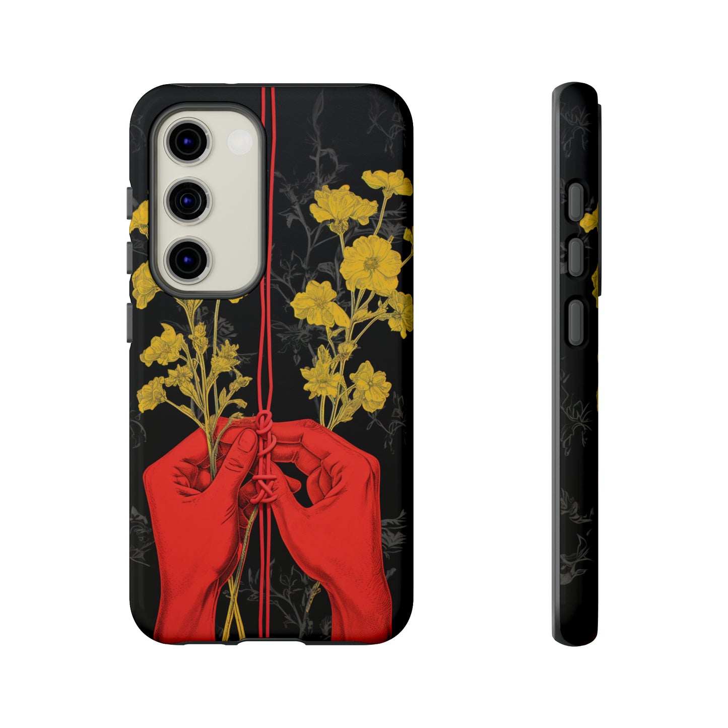 We Are All Connected Floral Phone Case