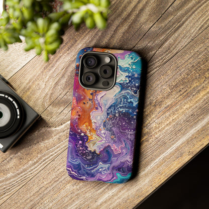 Trippy Psychedelic Color Waves Phone Case