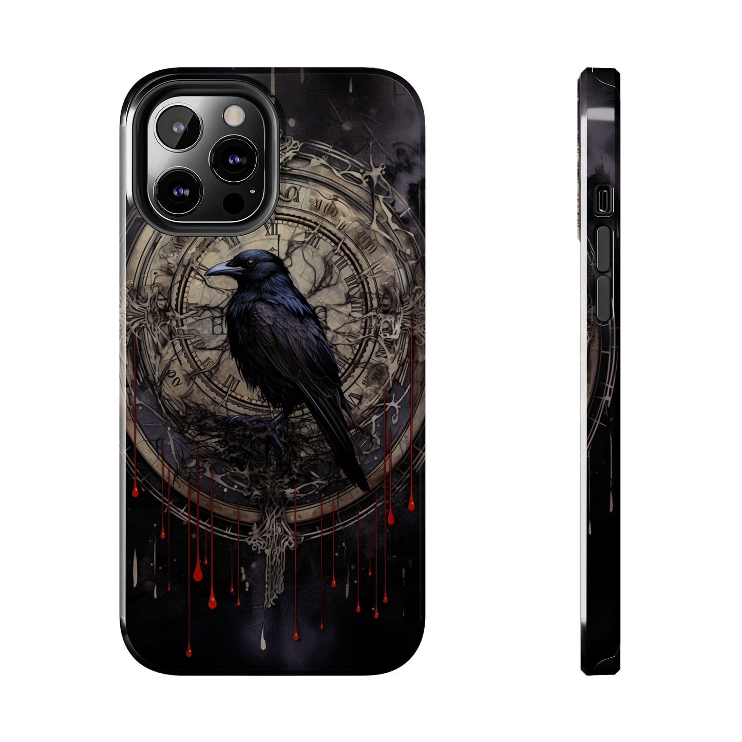 Nevermore Edgar Allan Poe iPhone Case | Embrace the Haunting Beauty of 'The Raven'