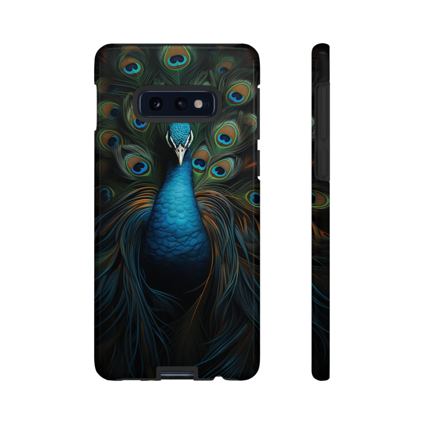 Peacock Feathers iPhone Case - A Timeless Symbol of Elegance for Google Pixel, iPhone, and Samsung Cases