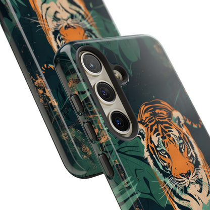 Retro Jungle Tiger Phone Case