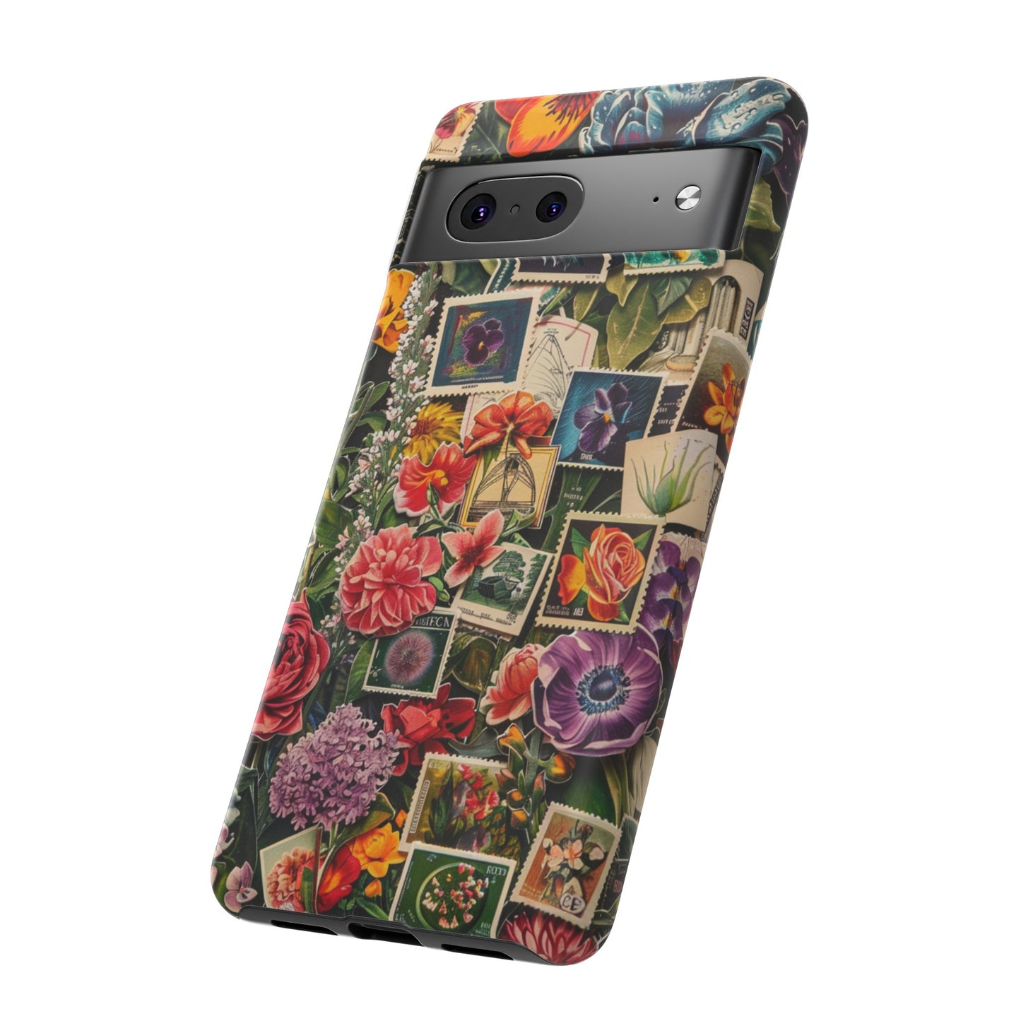 Vintage Floral Stamps Phone Case