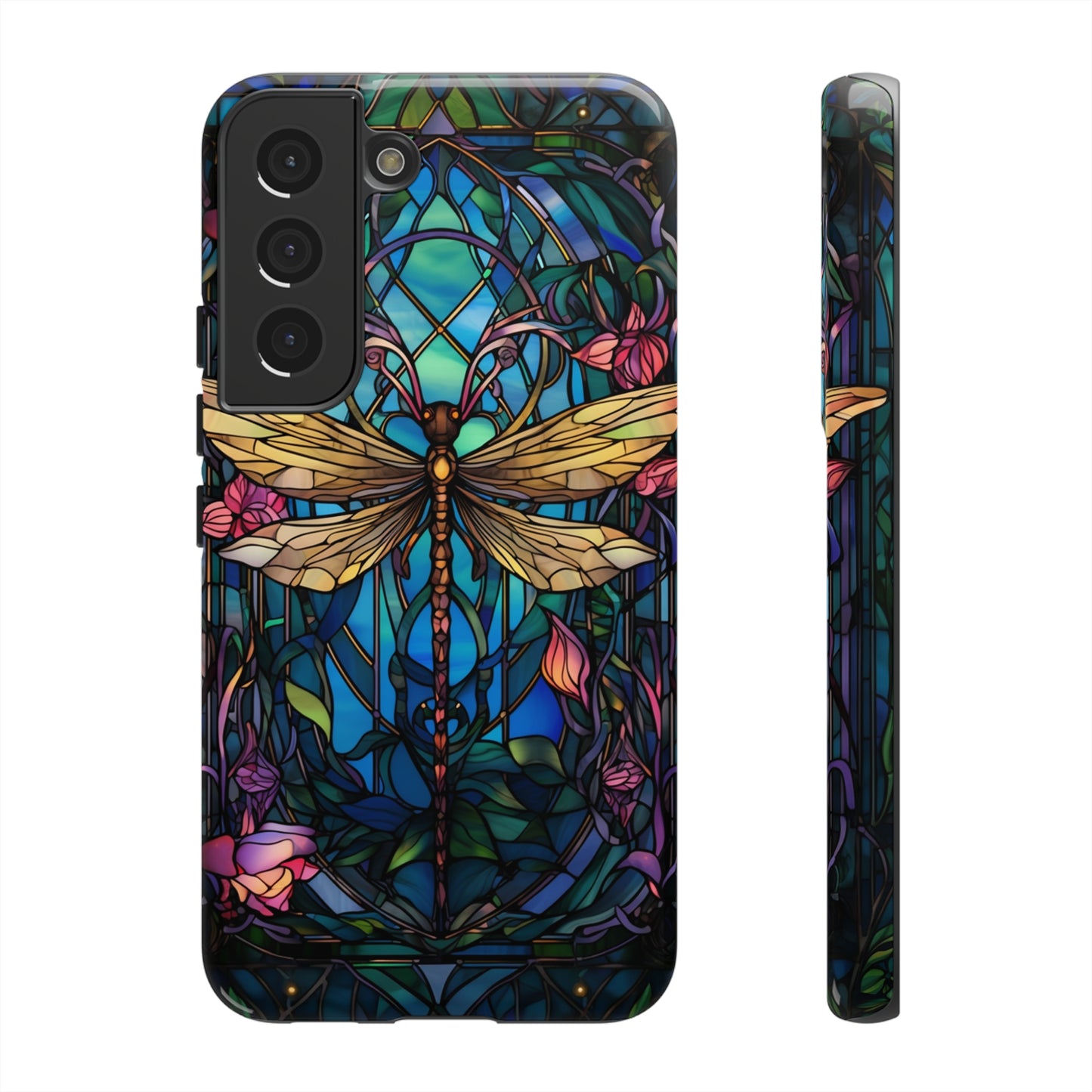 Art Nouveau Dragonfly - A Timeless Symbol of Elegance for Google Pixel, iPhone, and Samsung Cases