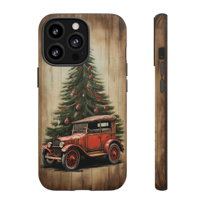 Classic Car Christmas Phone Case