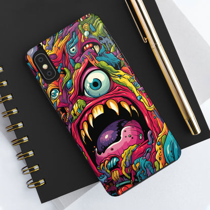 Psychedelic Dive: Monsters in the Mind & Mysteries Under the Bed | iPhone Tough Case