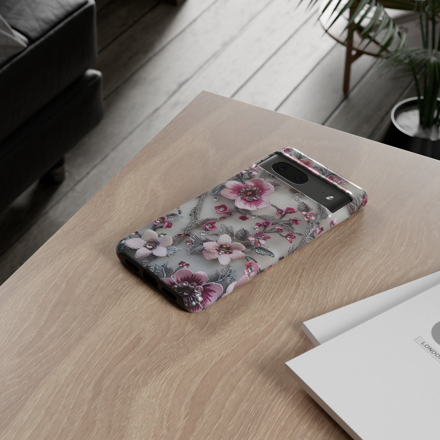 Coquette Aesthetic Floral Art iPhone 12 Case