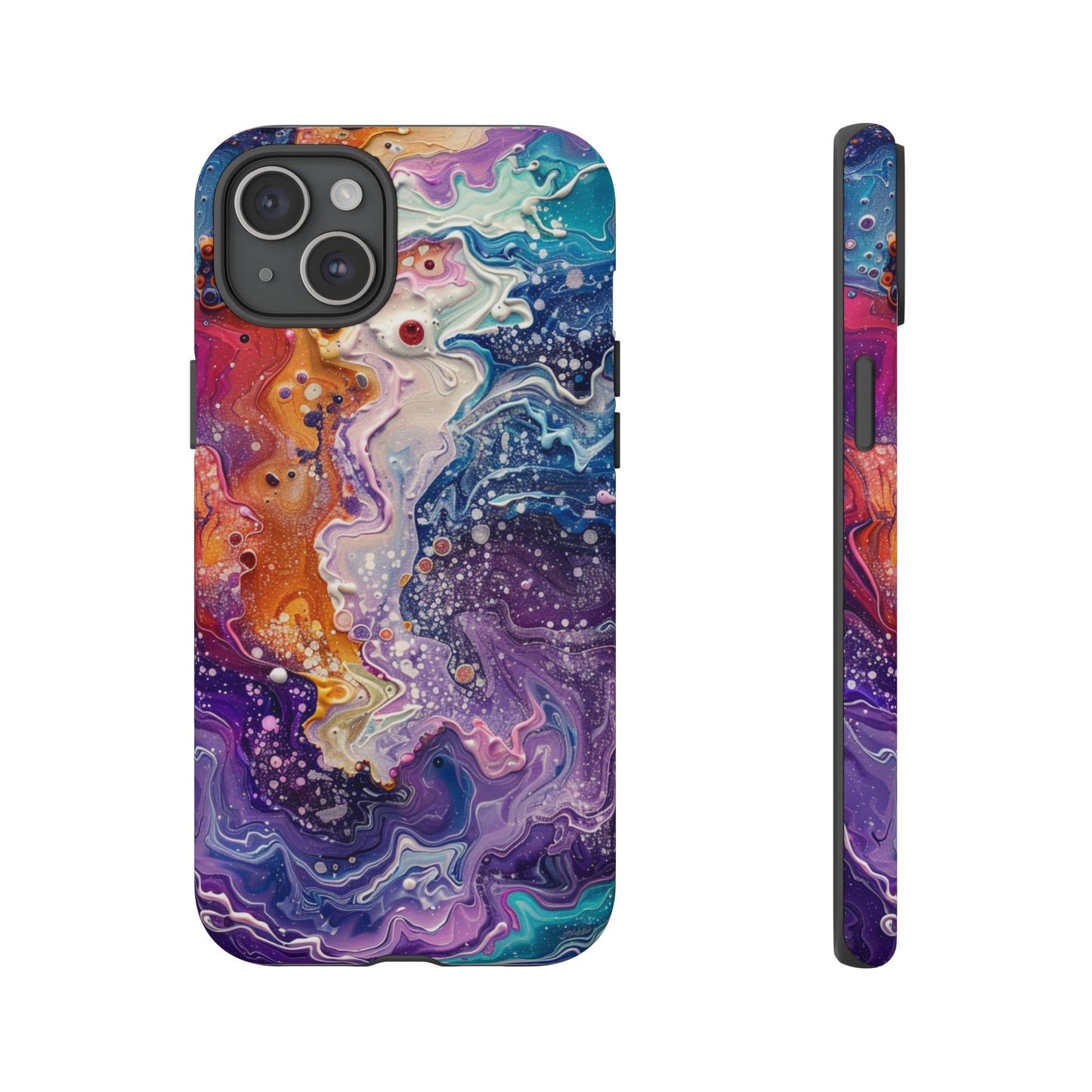 Trippy Psychedelic Color Waves Phone Case