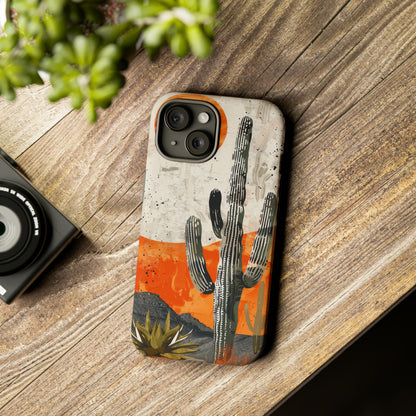 Desert Cactus Western iPhone Case