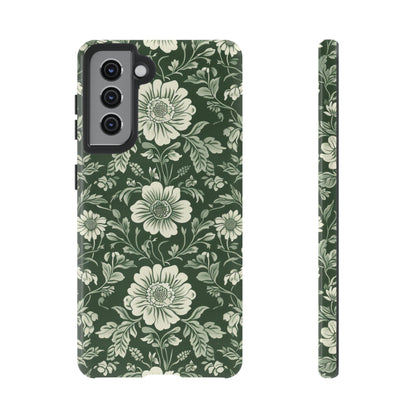 Floral Sage Green Wildflower Phone Case