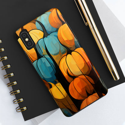 Halloween Fall Pumpkins iPhone Case | Embrace the Spooky Autumn Vibes