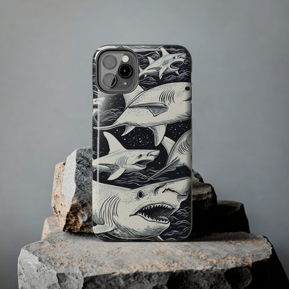 Shark Design | Swimming with the Sharks Aquatic Adventure iPhone 13 Case