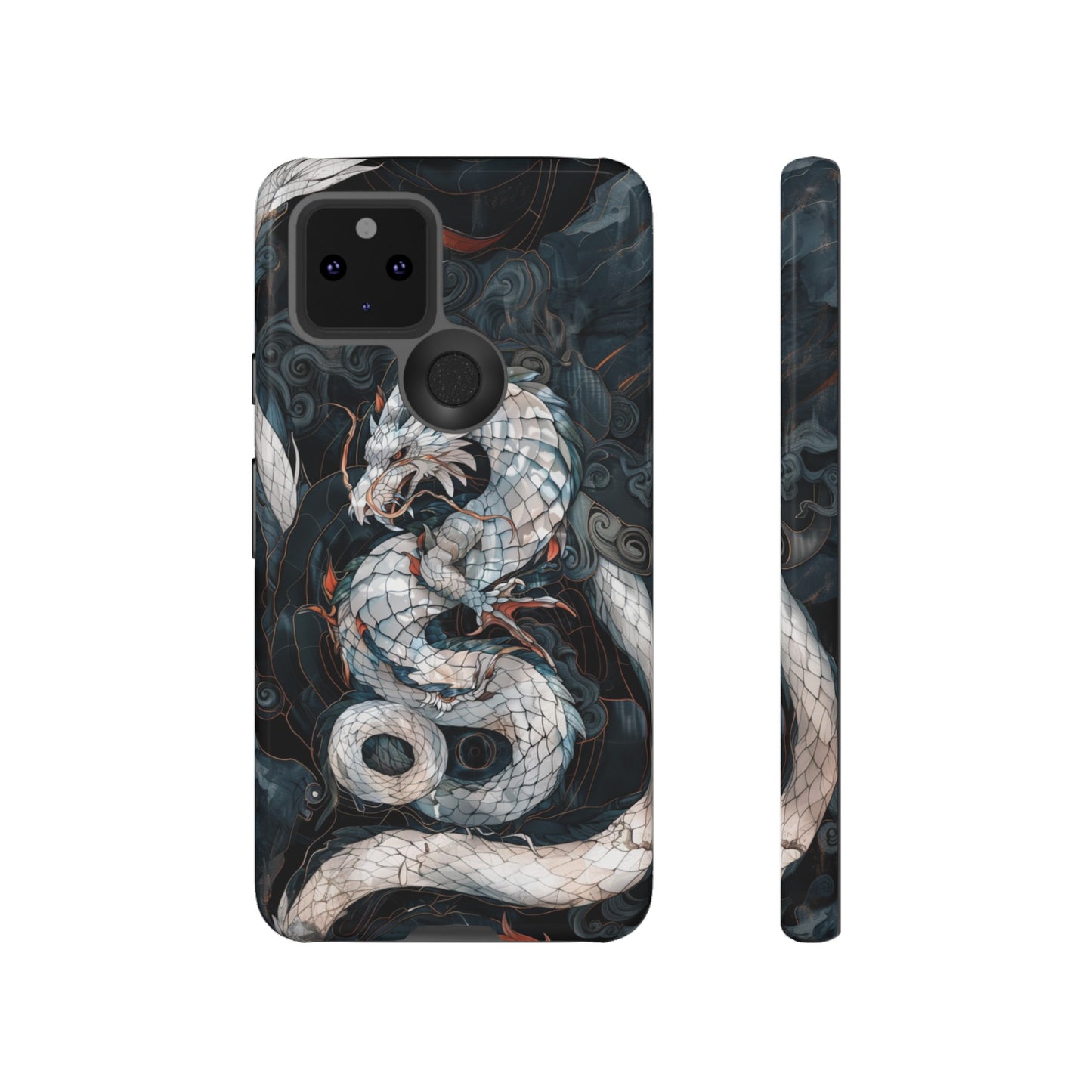 Year of the Dragon Stained Glass Illusion Phone Case