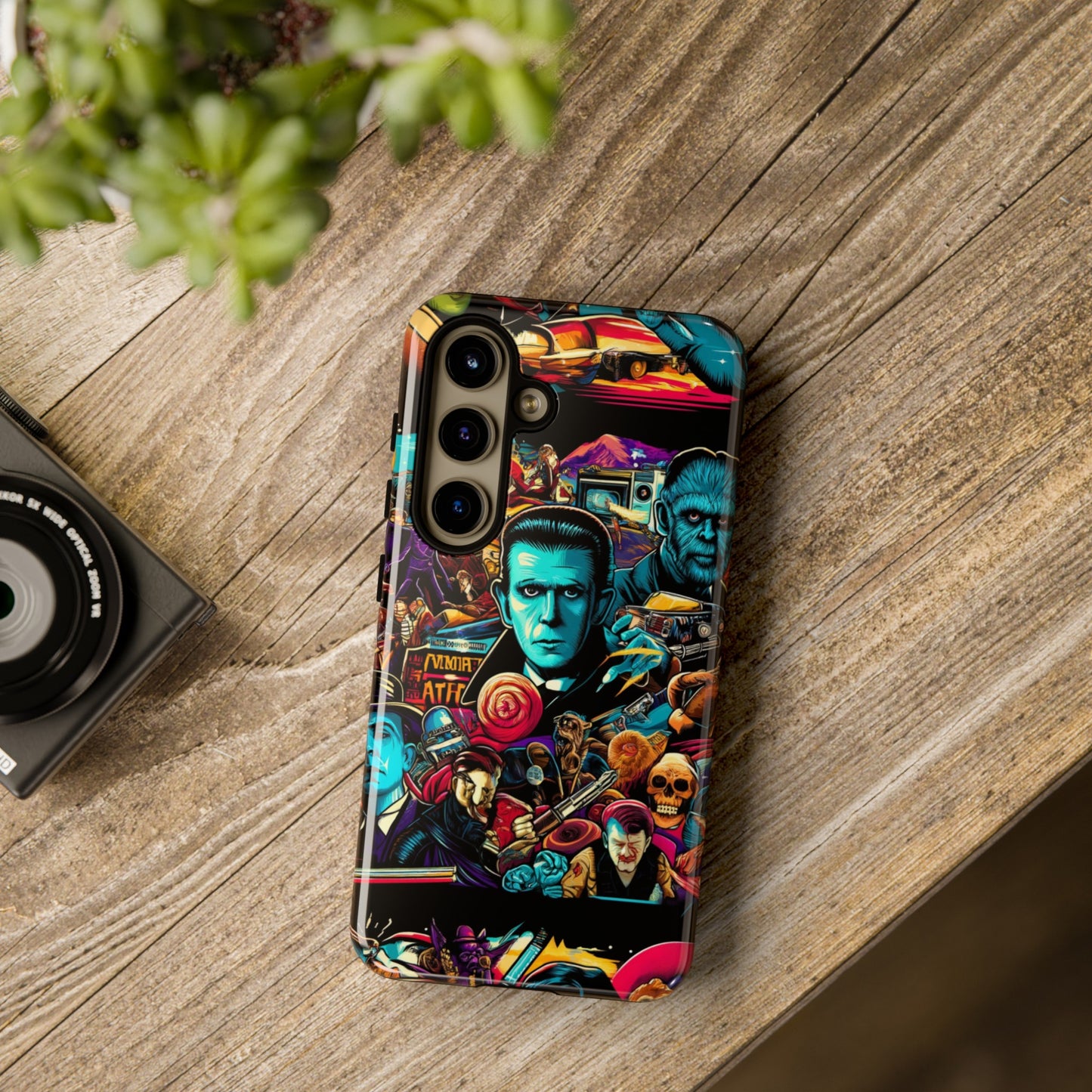 Retro Horror Hollywood Pop Art Phone Case