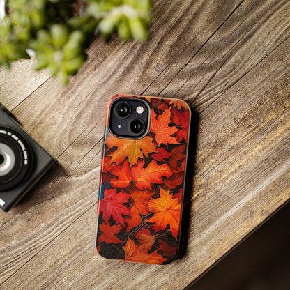 Autumn Aesthetic Fall Leaves | iPhone 14 13 12 11 Pro Max case iPhone XR XS Max Case iPhone X Case iPhone 7 Plus iPhone 8 Plus case iPhone 6 case