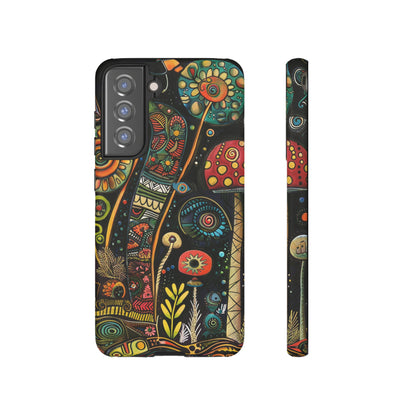 Retro 1960s Psychedelic Flowers Phone Case