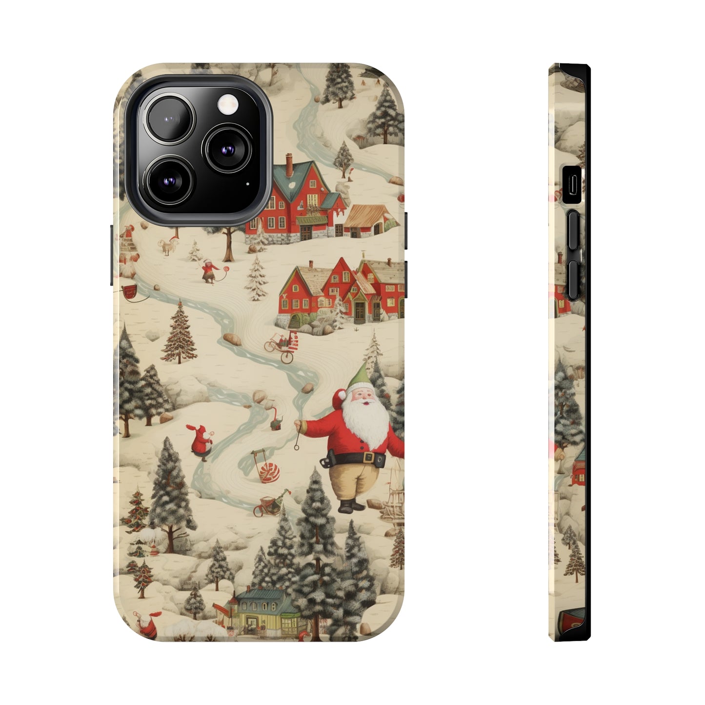 Merry Christmas pattern case for iPhone 13