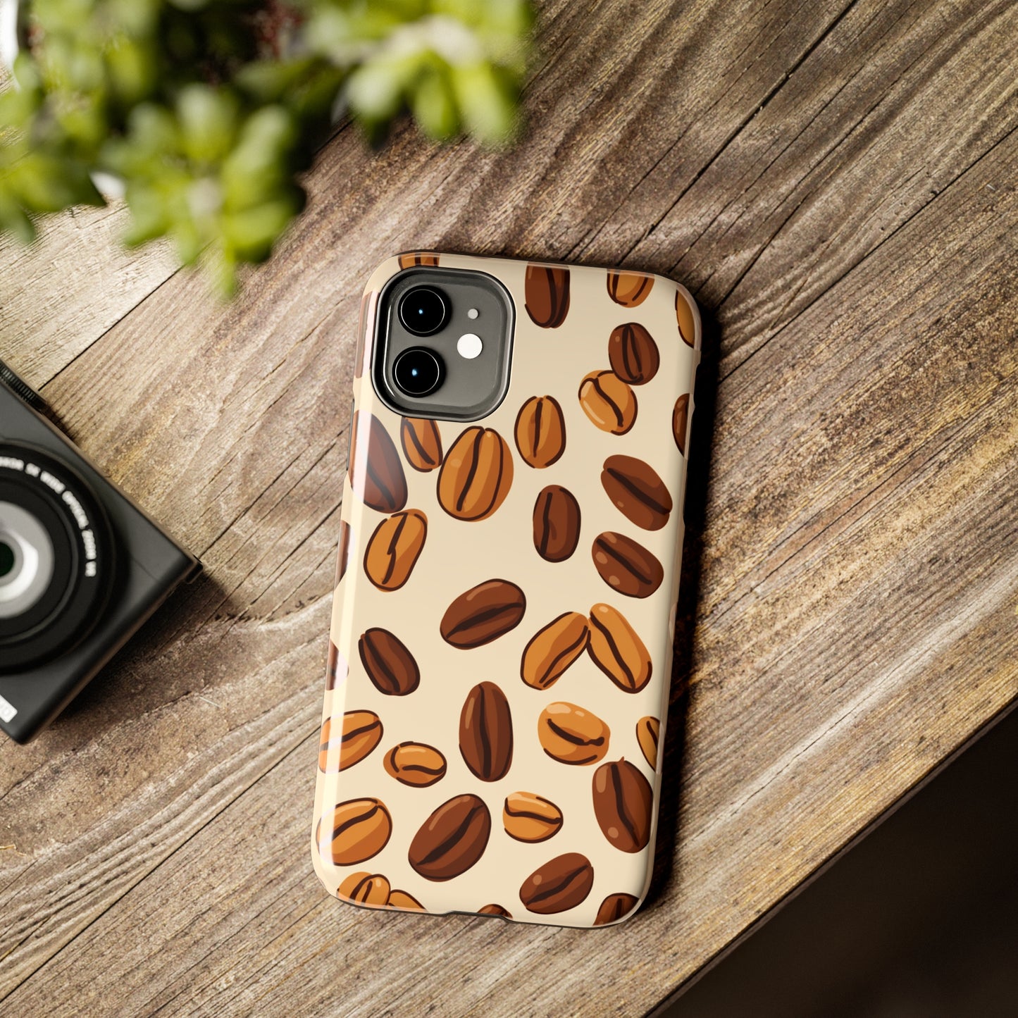 Awaken the Senses: Fresh Coffee Bean Design | Aromatic iPhone Case